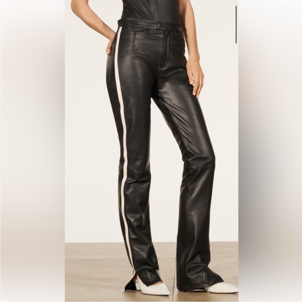 Zara Skinny Leather Pants NWT Size M